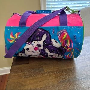 Lisa Frank Violet and Velvet Duffle Bag